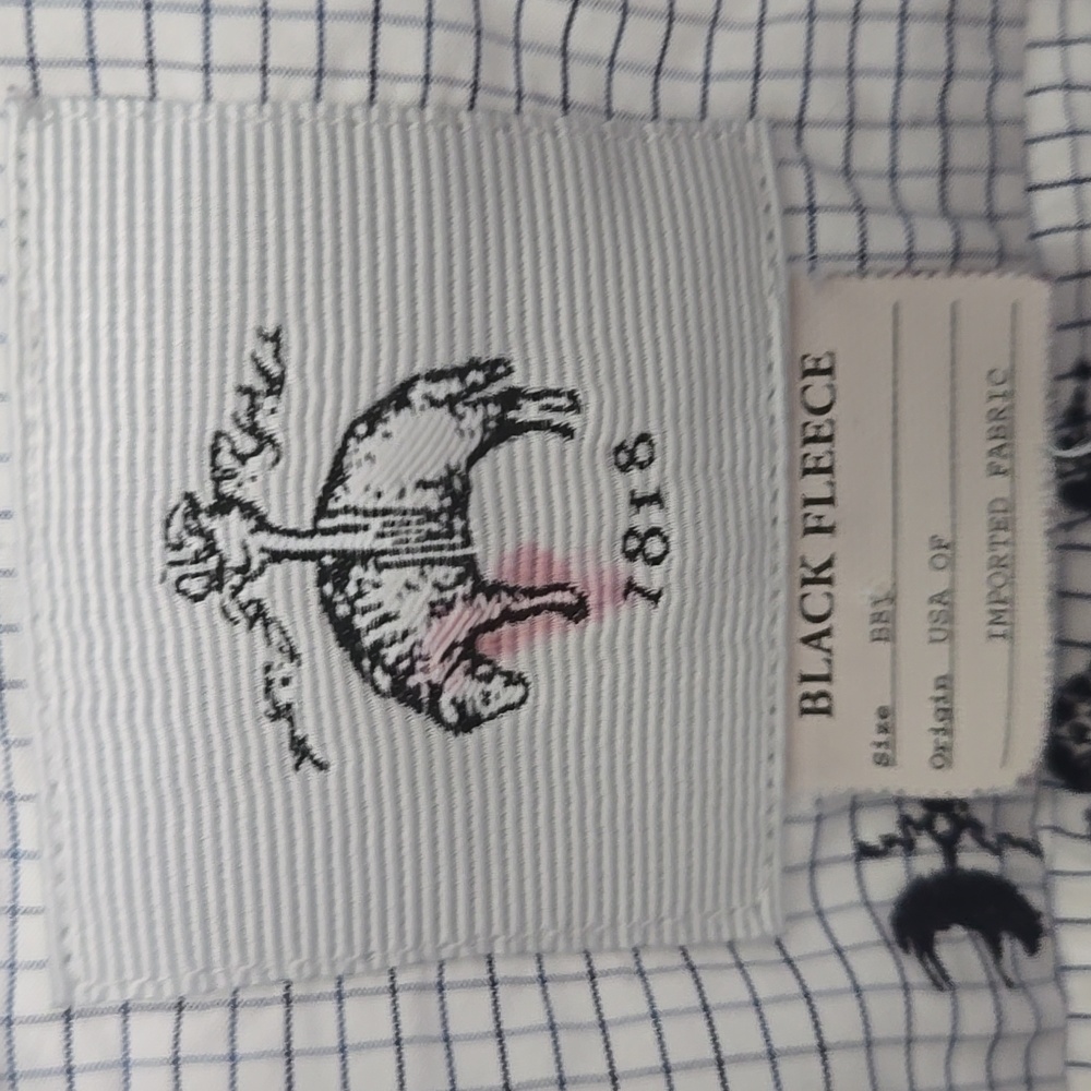 Brooks Brothers White Patterned Shirt - Picture 4 of 10